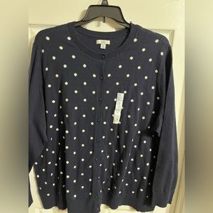 Ladies plus size cardigan.